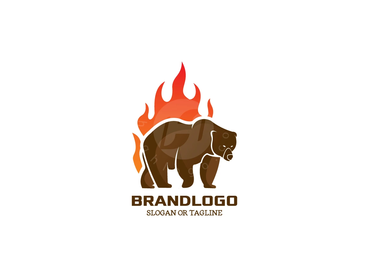 Grizzly Fire Logo - preview 1