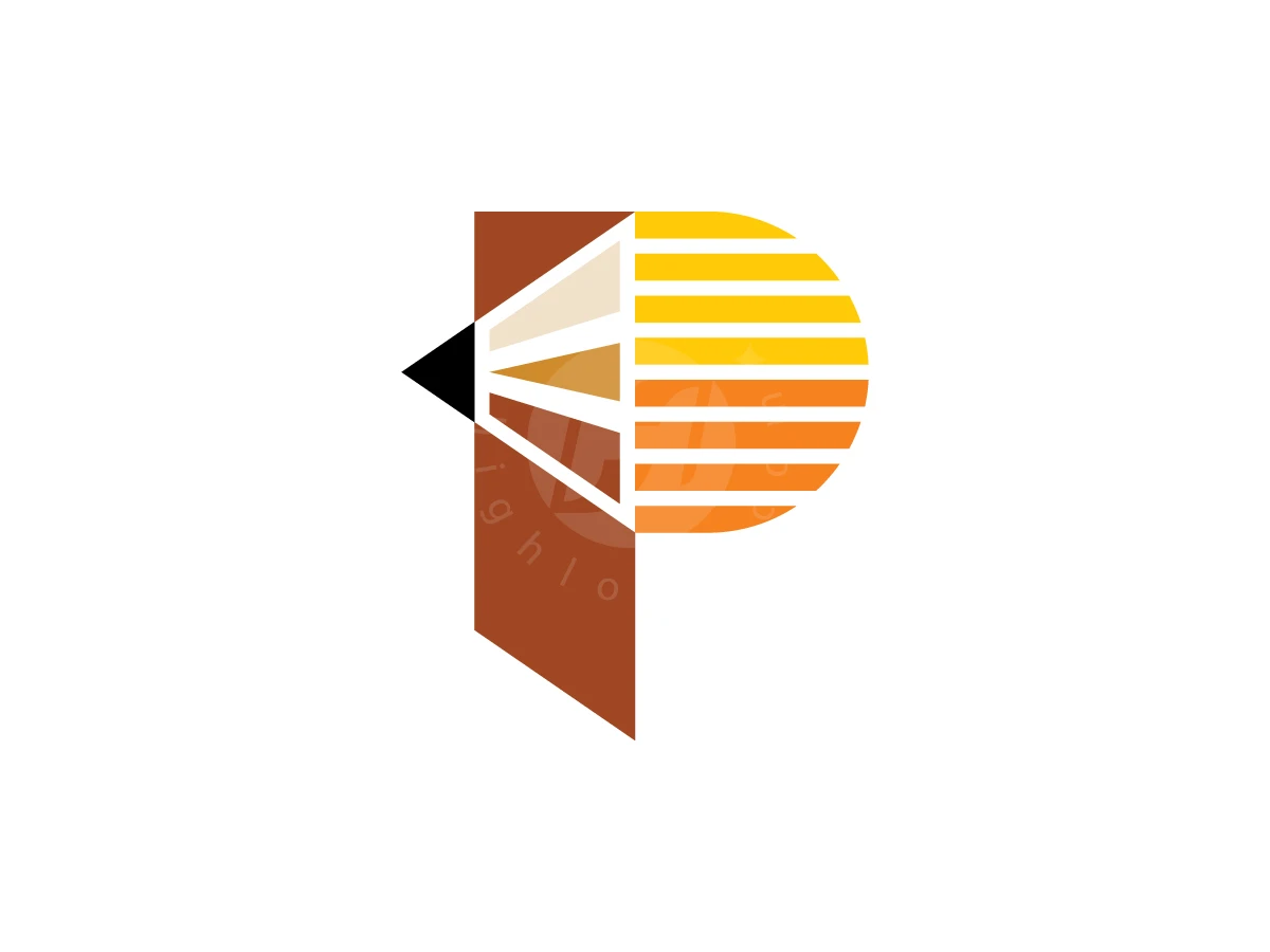 Letter P Pencil  Logo - Technology Logo design by Avarez Studio for sale on Highlogo