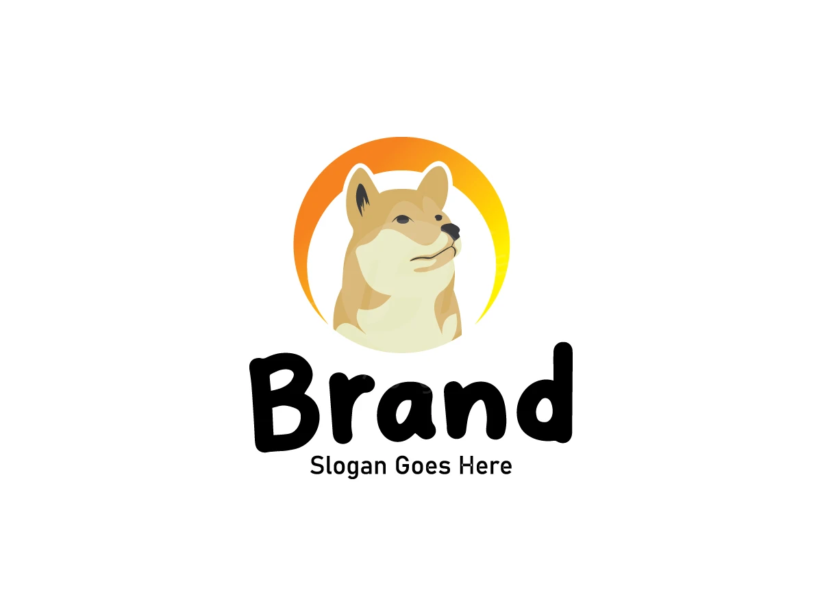 Shiba Inu Dog Logo - preview 1