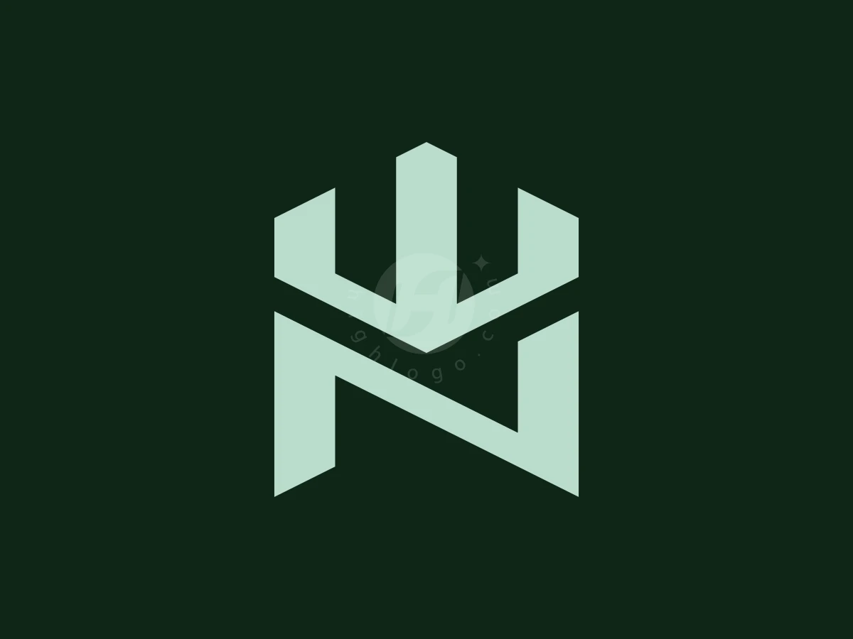 Wn Monogram Logo - General Logo design by Avarez Studio for sale on Highlogo