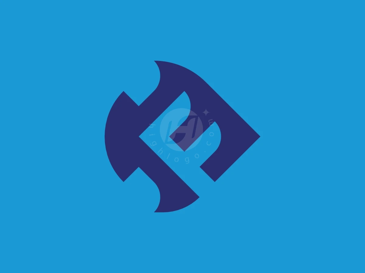 Letter F Fish Logo - Animal Logo design by Avarez Studio for sale on Highlogo