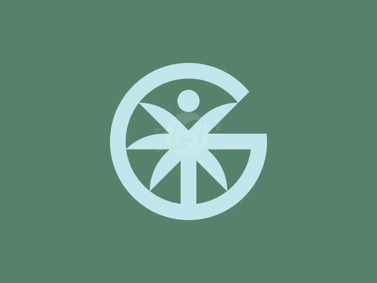 Letter G Palm Logo - Health Logo design by Avarez Studio for sale on Highlogo