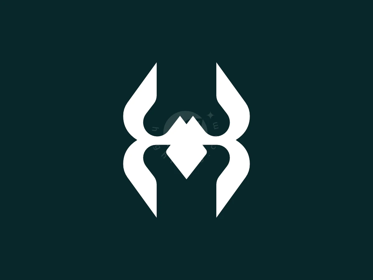Letter H Spider - Animal Logo design by Avarez Studio for sale on Highlogo