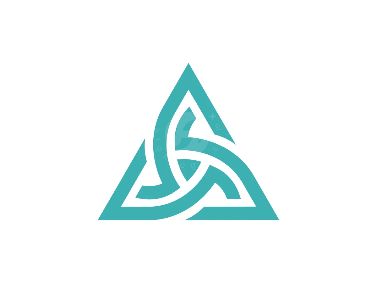 Geometric Triangle Logo - preview 1