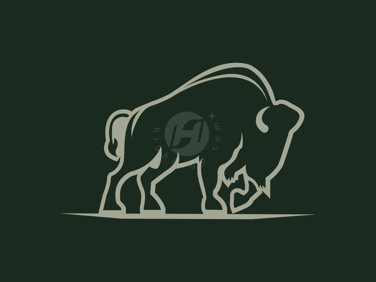 Elegant Bison Logo - preview 1