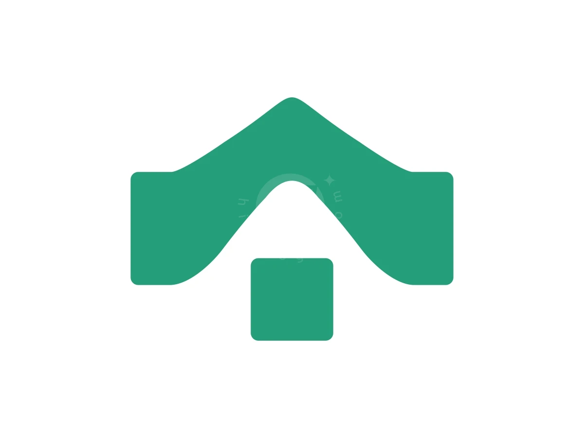 Letter A House Logo - preview 1