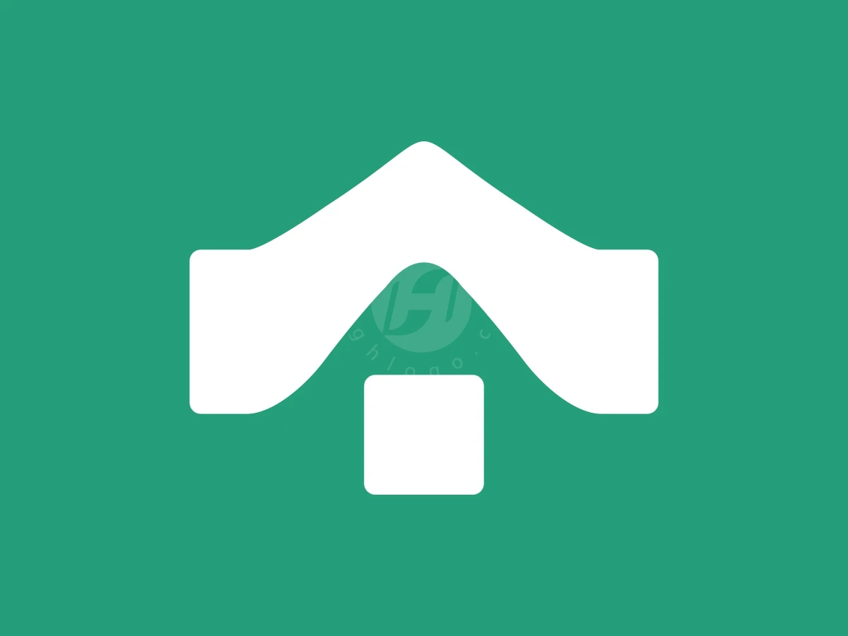 Letter A House Logo - Real Estate Logo design by FirstDesign for sale on Highlogo