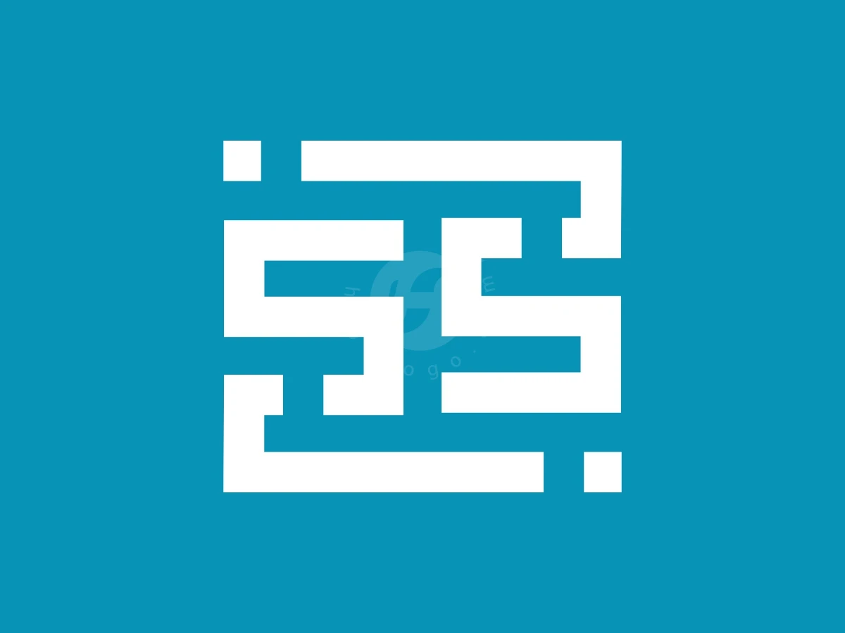Letter S Square Monogram Logo - Logo Logo design by FirstDesign for sale on Highlogo