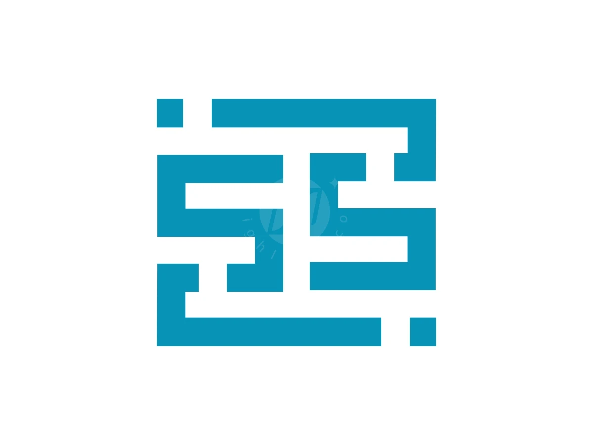 Letter S Square Monogram Logo - preview 1