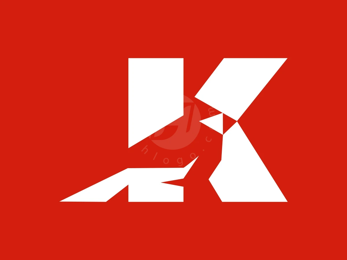 Letter K Kardinal Bird Logo - preview 1