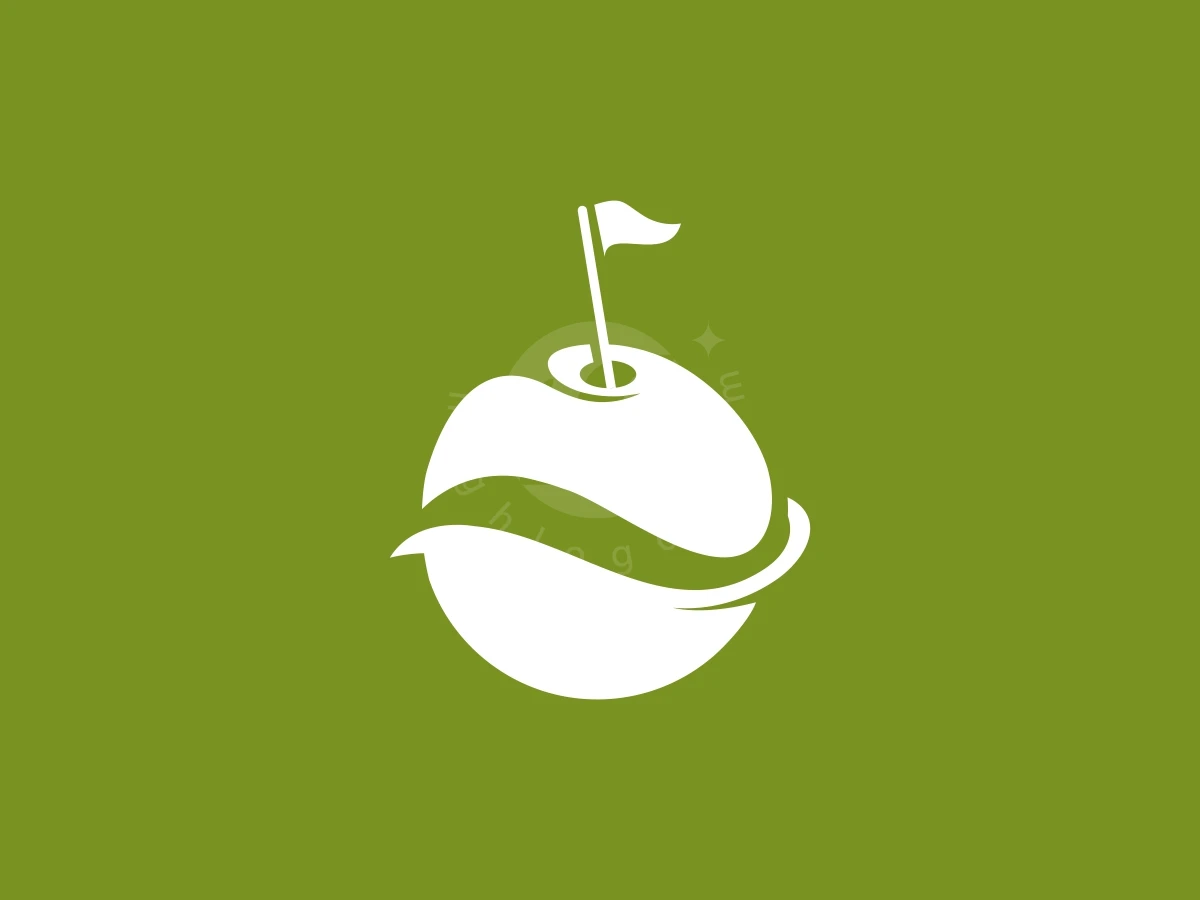 Planet Green Golf Combination Logo - preview 1