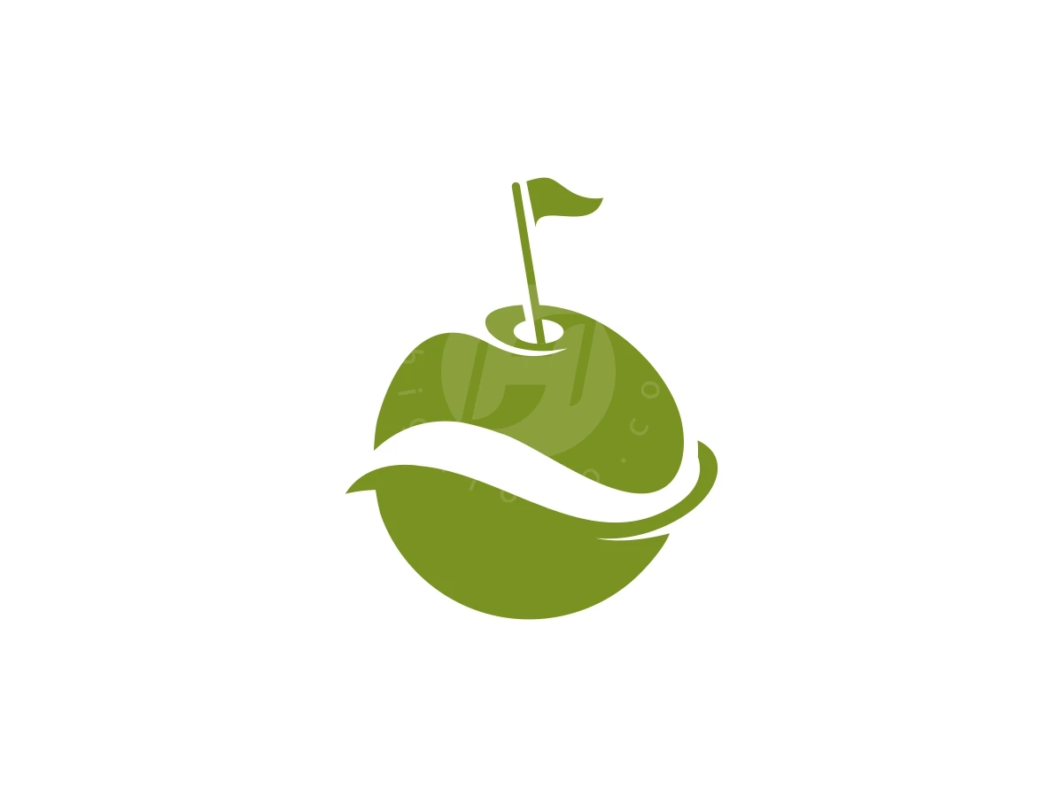 Planet Green Golf Combination Logo - Sports Logo design by FirstDesign for sale on Highlogo