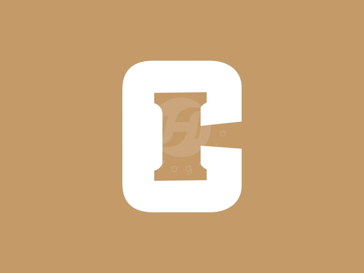 Letter C Court Or Auction Hammer Logo - preview 1