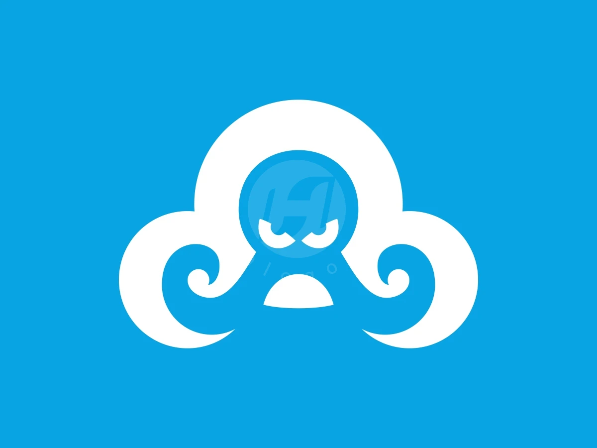 Octo Cloud Or Octopus Cloud Logo - Technology Logo design by FirstDesign for sale on Highlogo