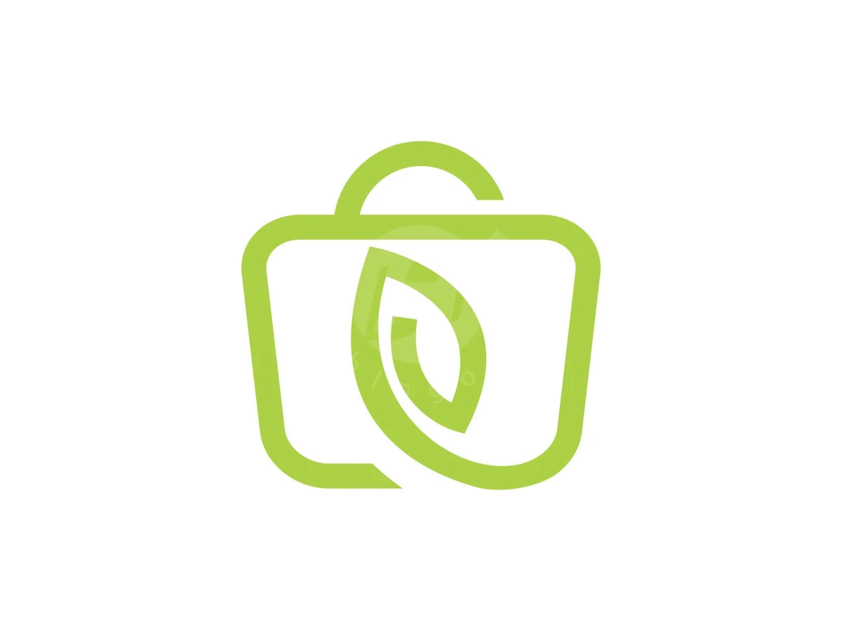 Nature Leaf Store Shop Green Logo - preview 1