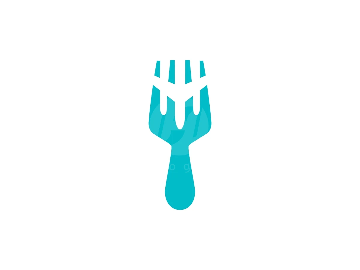 Fork Plane Or Food Airplane Logo - Travel Logo design by FirstDesign for sale on Highlogo