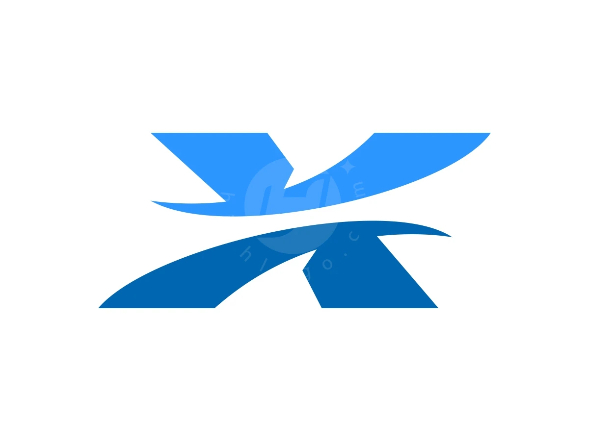 Letter X Y Or X V Monogram Sports Logo - preview 1