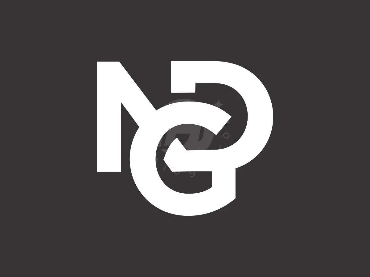 Letter N D G Modern Simple Monogram Or Lettermark Logo - preview 1