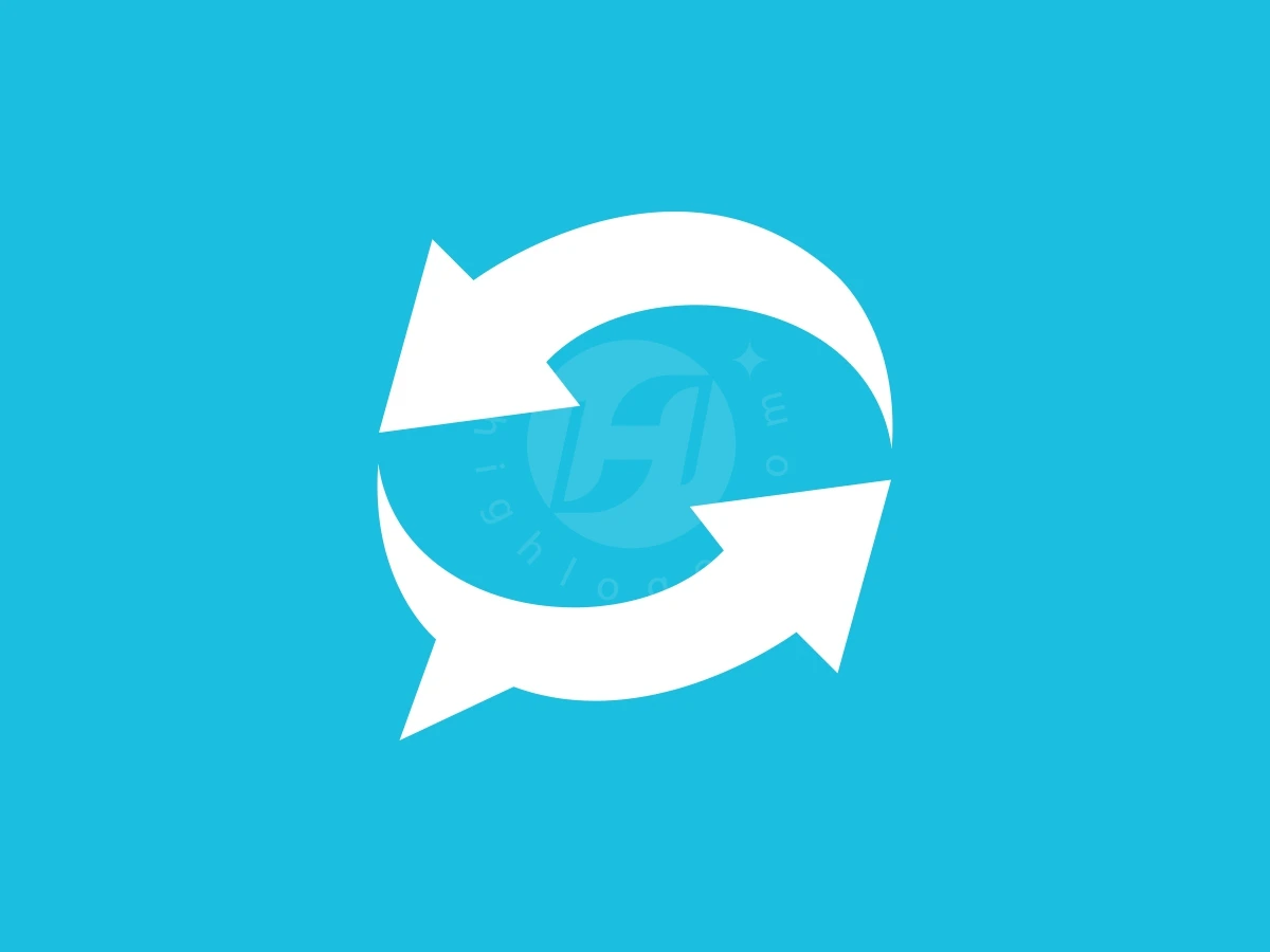 Talking Return Or Chating Return Logo - Technology Logo design by FirstDesign for sale on Highlogo