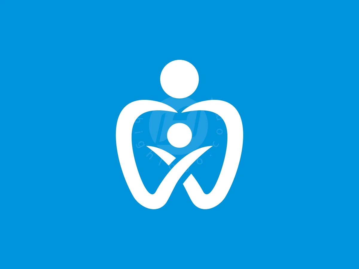 Minimalist Kids And Mom Dental Logo - Health Logo design by FirstDesign for sale on Highlogo
