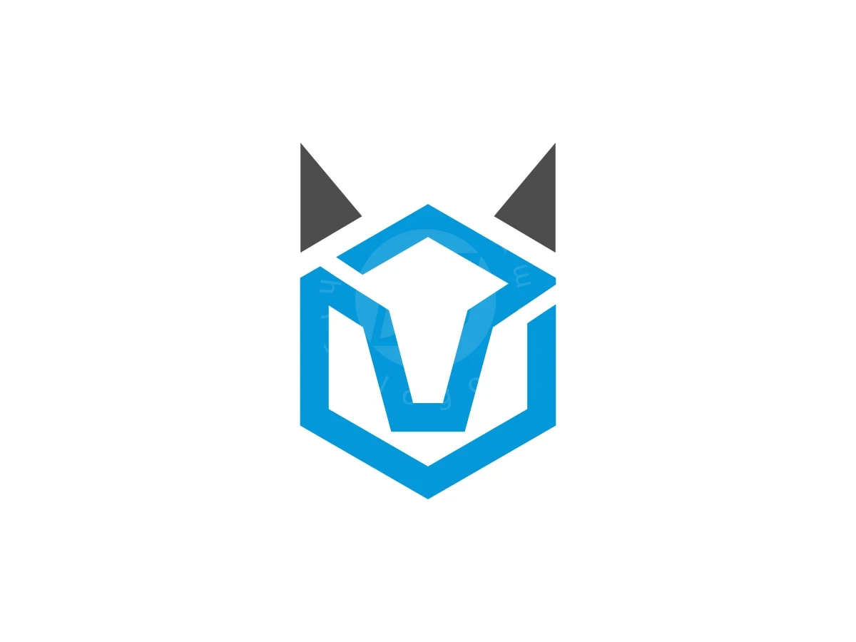 Simple Wolf Box Or Wolf Peptide Logo - Health Logo design by FirstDesign for sale on Highlogo