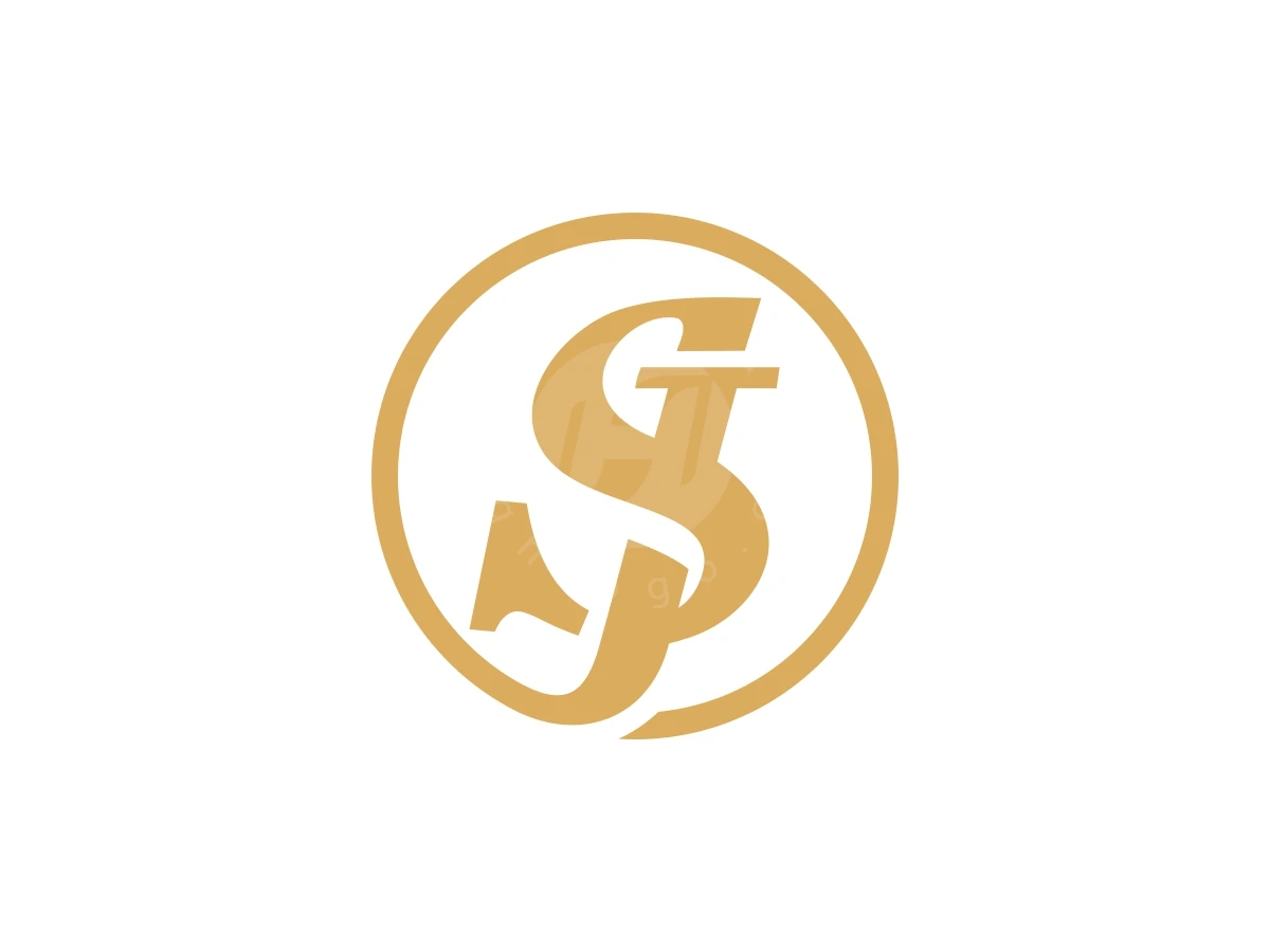 Minimalist Simple Letter S J Monogram Logo - preview 1