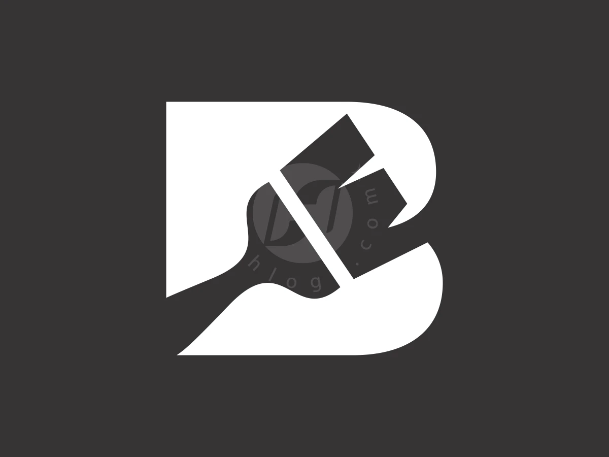 Simple Monogram Letter B Paint Logo - Logo Logo design by FirstDesign for sale on Highlogo