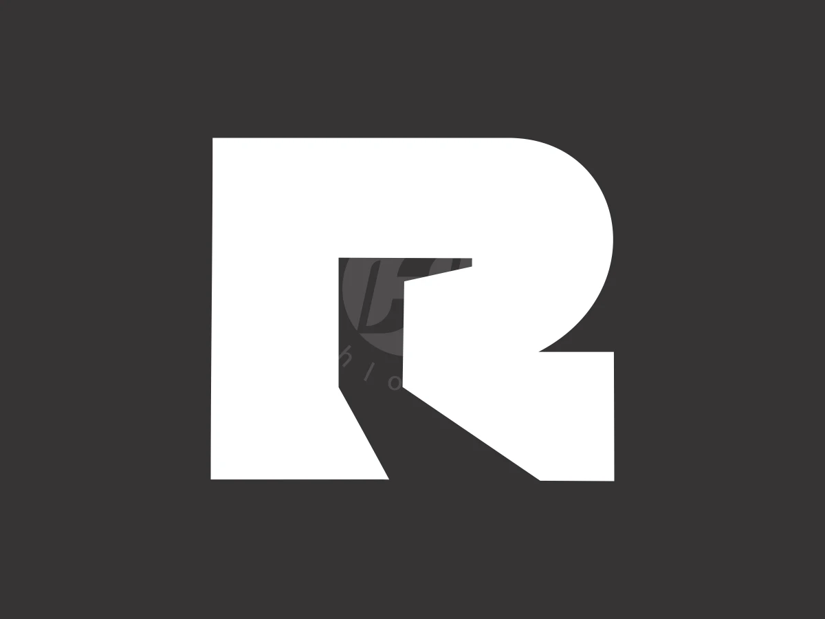 Simple Letter R Door Open Logo - Logo Logo design by FirstDesign for sale on Highlogo