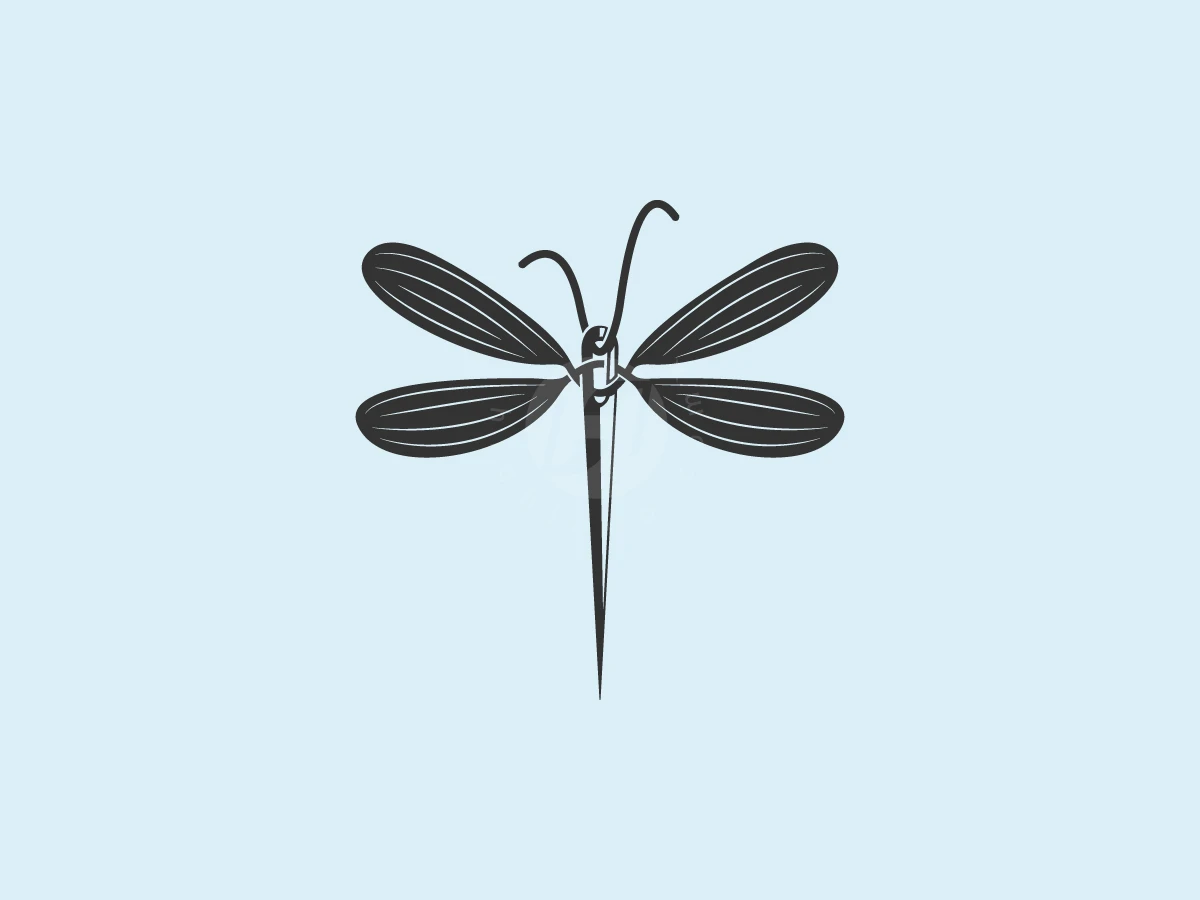 Dragonfly Needle Logo - Animal Logo design by Enoh for sale on Highlogo