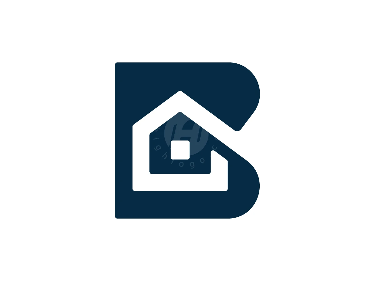 Bold Letter B Home Logo - Real Estate Logo design by Enoh for sale on Highlogo