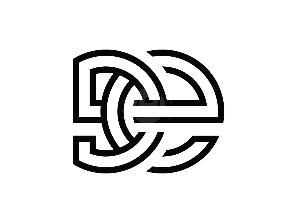 De Monogram Logo - preview 1