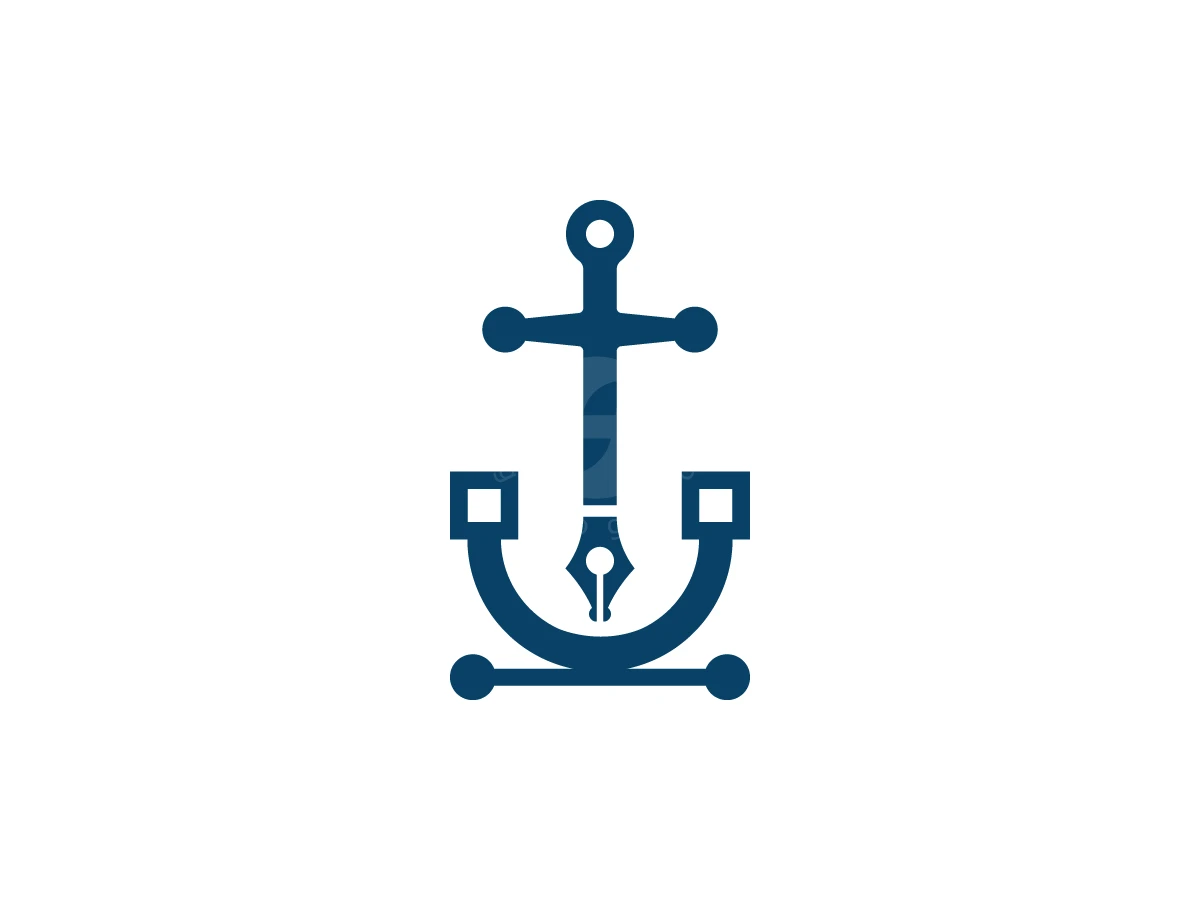 Pen Anchor Logo - preview 1