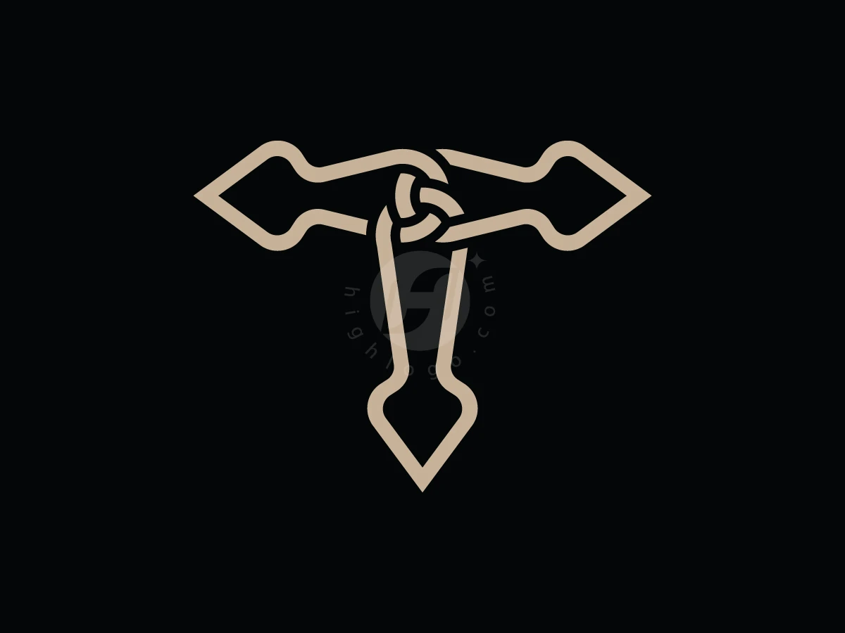 Elegant Letter T Logo - Lettermark Logo design by Enoh for sale on Highlogo