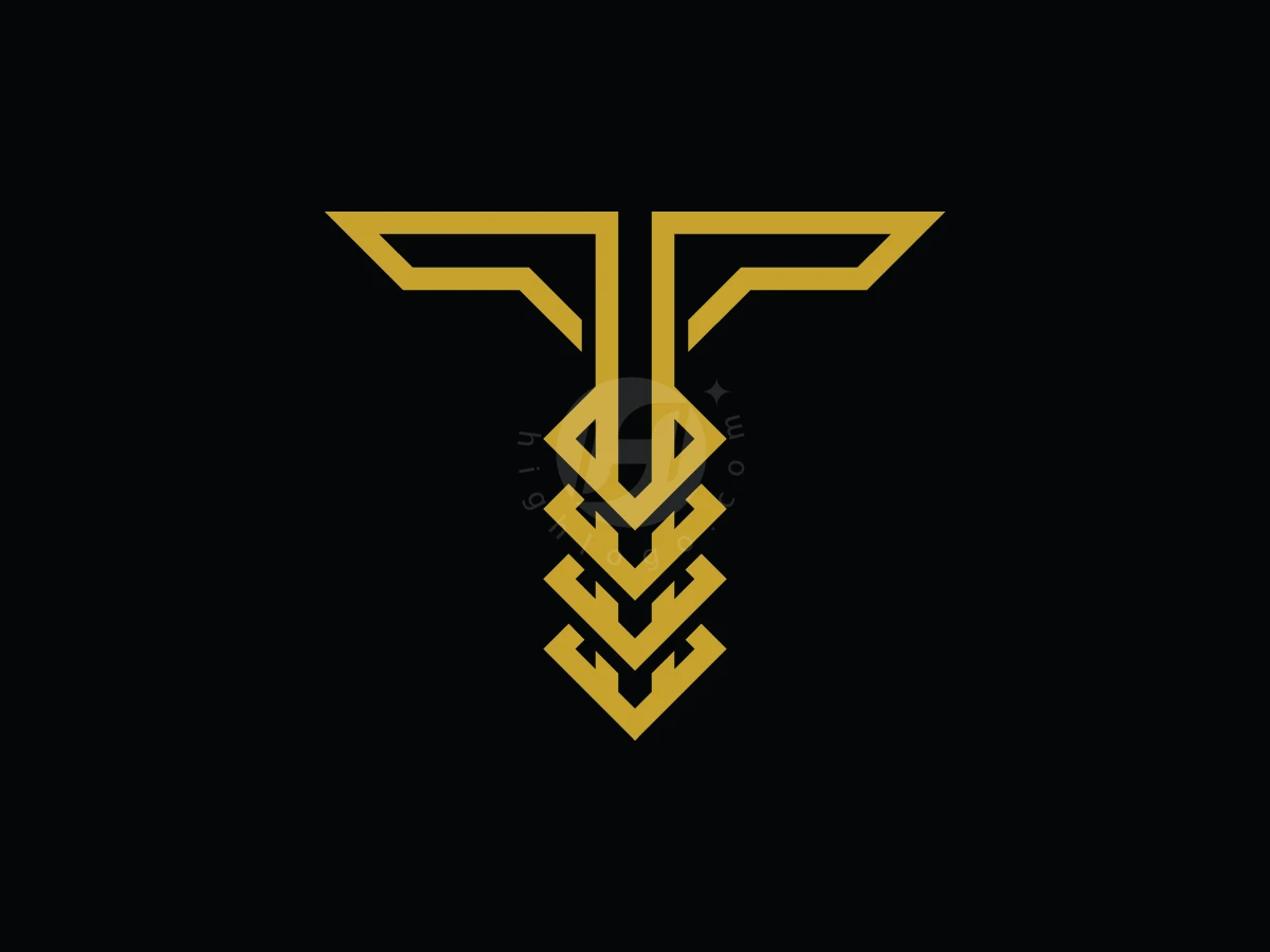 Premium Letter T Logo - Lettermark Logo design by Enoh for sale on Highlogo
