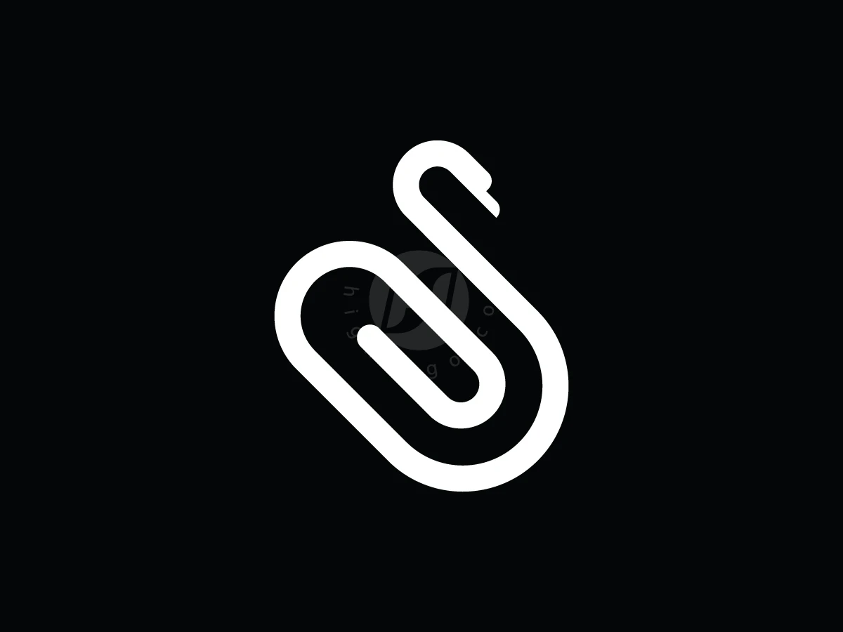 Minimalist Swan Clip Logo - Animal Logo design by Enoh for sale on Highlogo