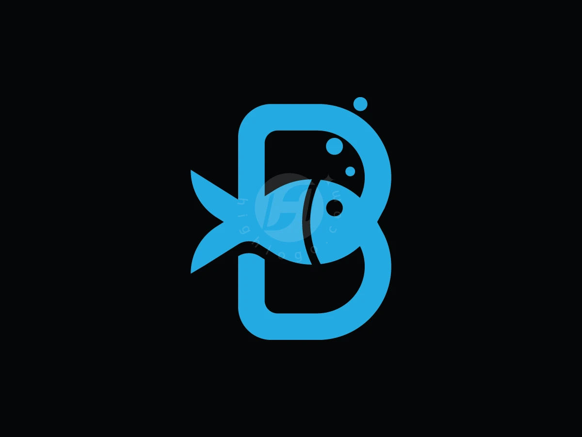 Letter B Fish Logo - Logo Logo design by Enoh for sale on Highlogo