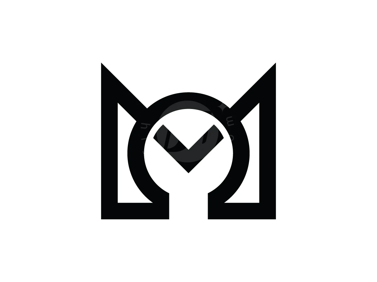 Letter M Omega Logo - preview 1
