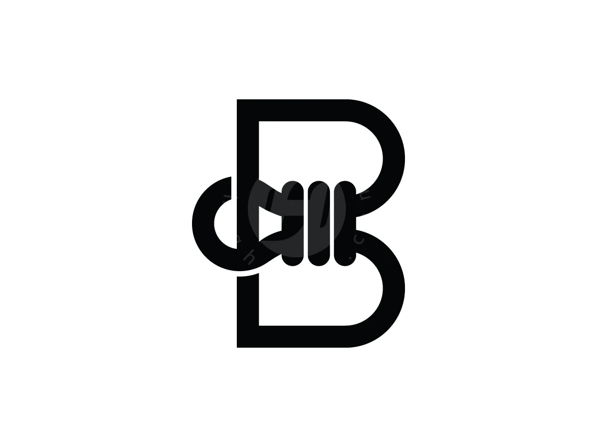 Letter B Rope Logo - preview 1