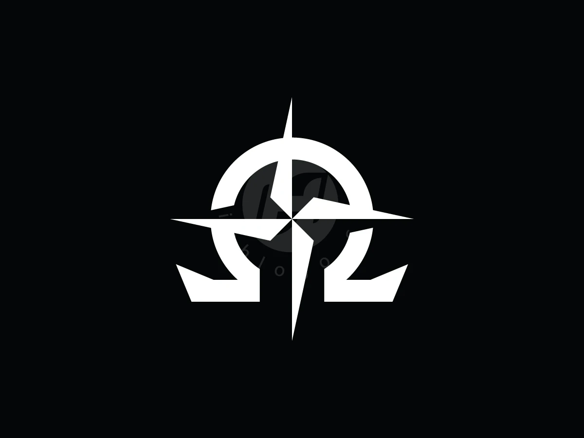Compass And Omega Logo - preview 1