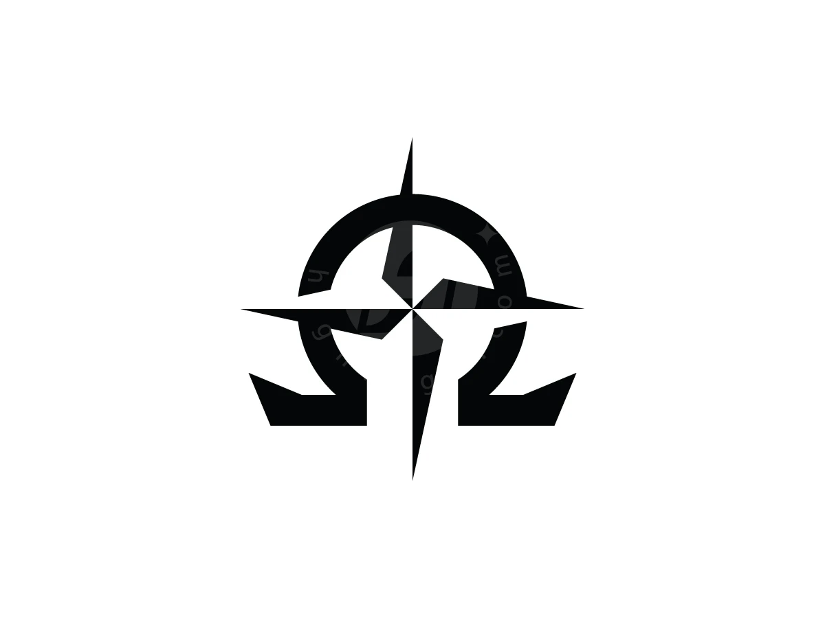 Compass And Omega Logo - Abstract Logo design by Enoh for sale on Highlogo