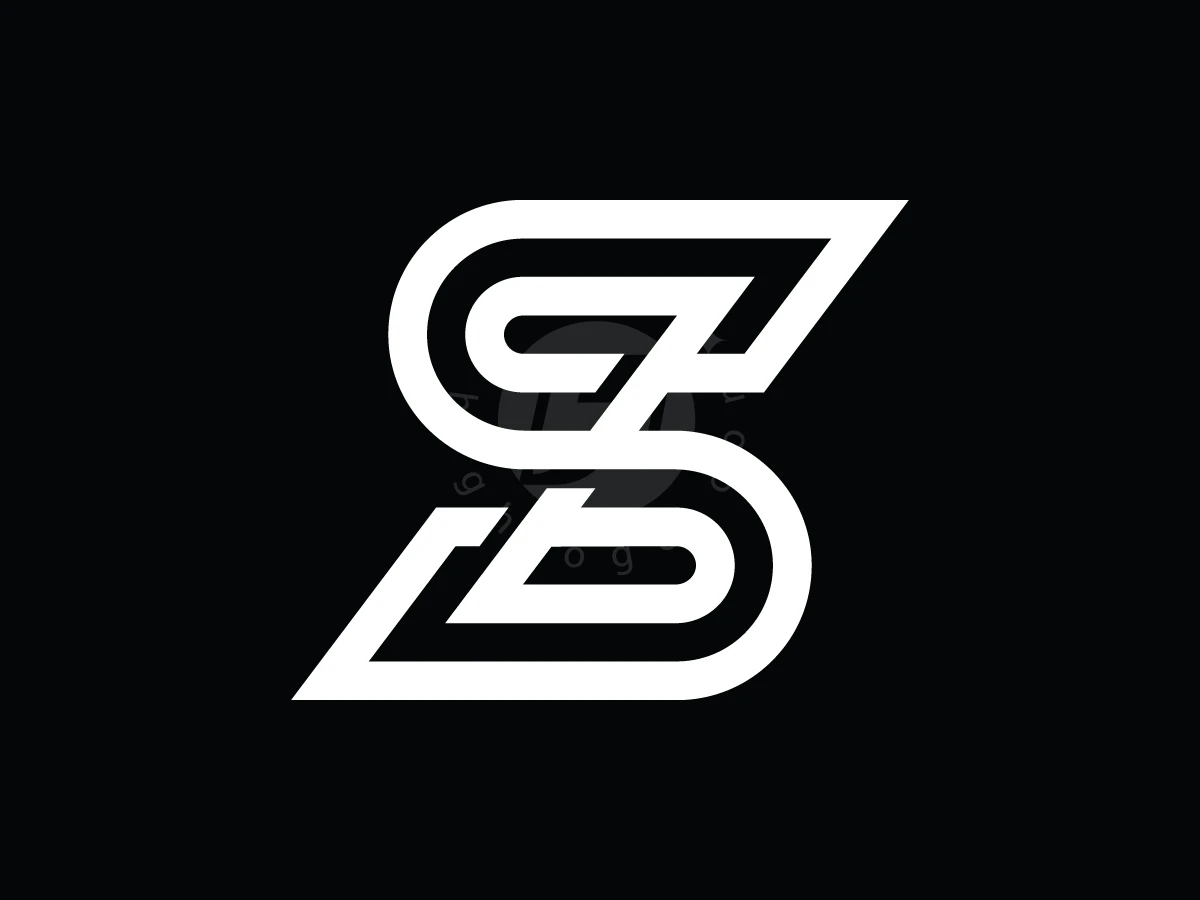 Letter S Or Sz Zs Logo - preview 1