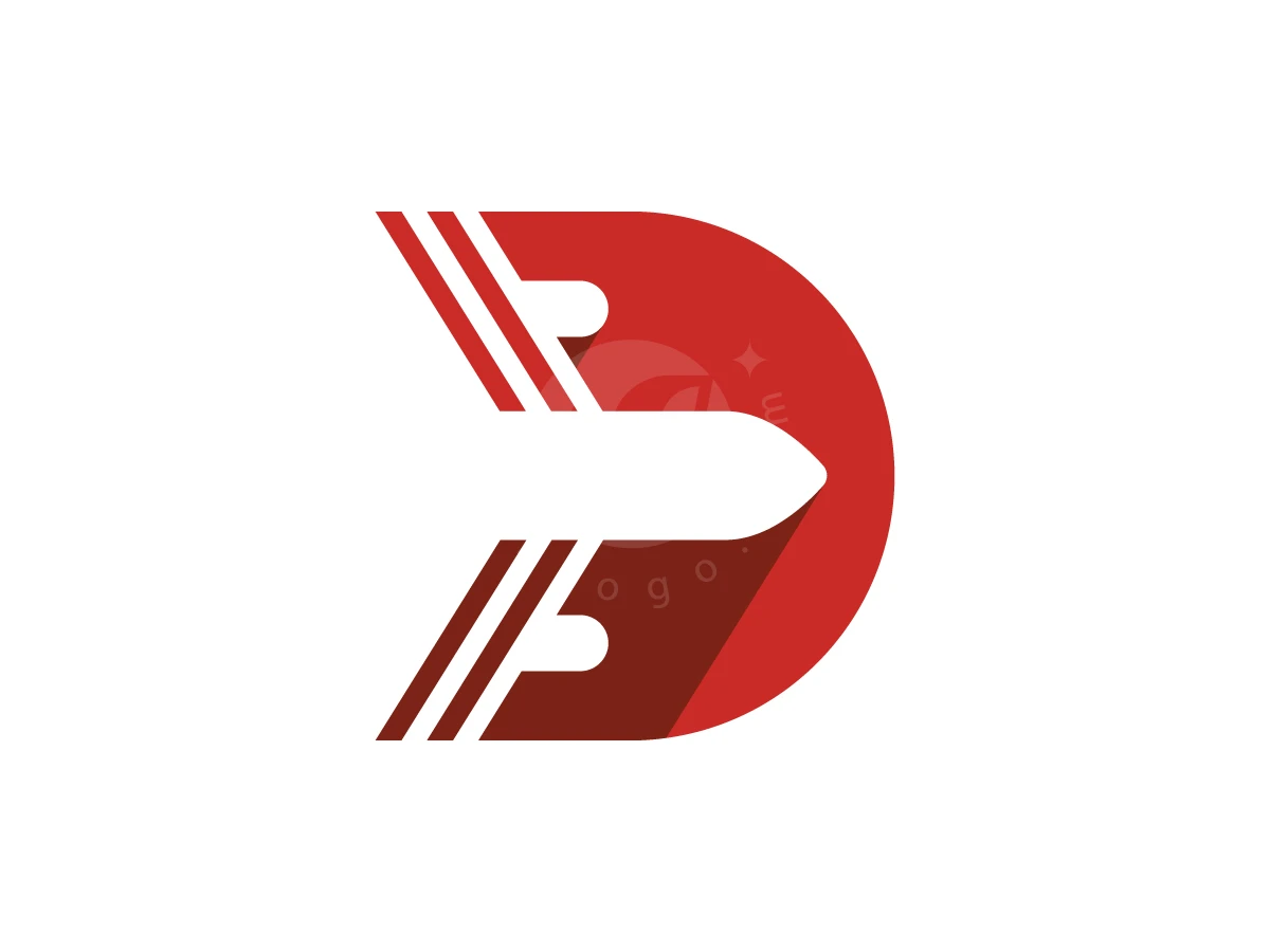 Modern Letter D Airlines Logo - Logo Logo design by Enoh for sale on Highlogo
