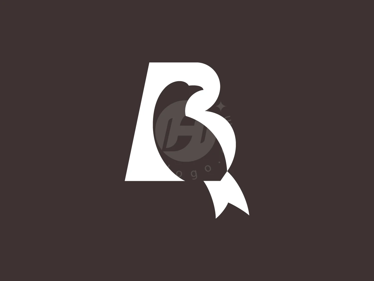 Elegant Bird Ribbon Letter B Logo - Animal Logo design by Pamungkas Ctv for sale on Highlogo