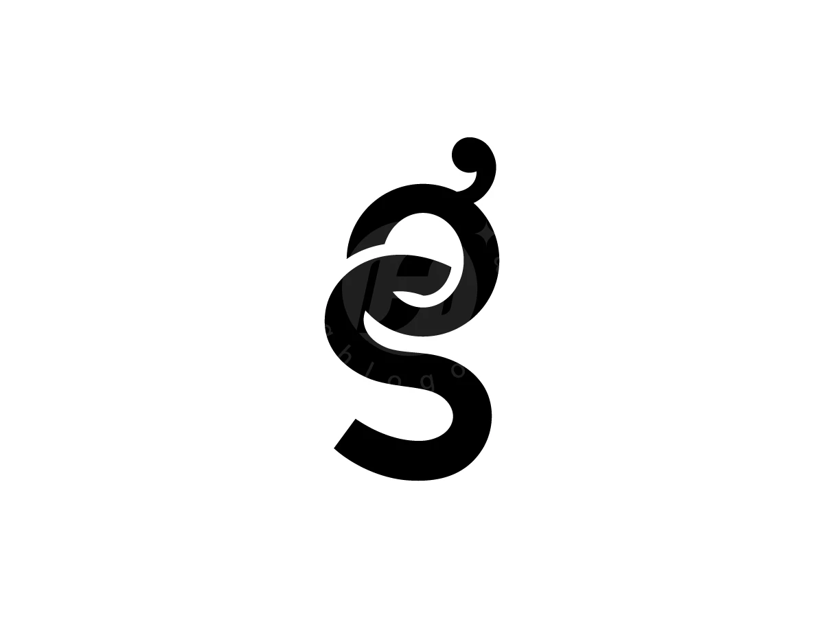 Elegant Monogram GS Letter Logo - Logo Logo design by Pamungkas Ctv for sale on Highlogo