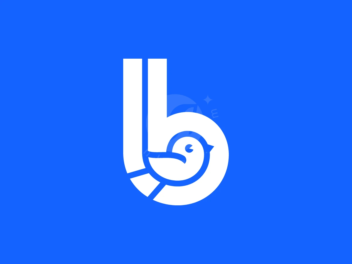 Modern Bird B Letter Logo - Animal Logo design by Pamungkas Ctv for sale on Highlogo