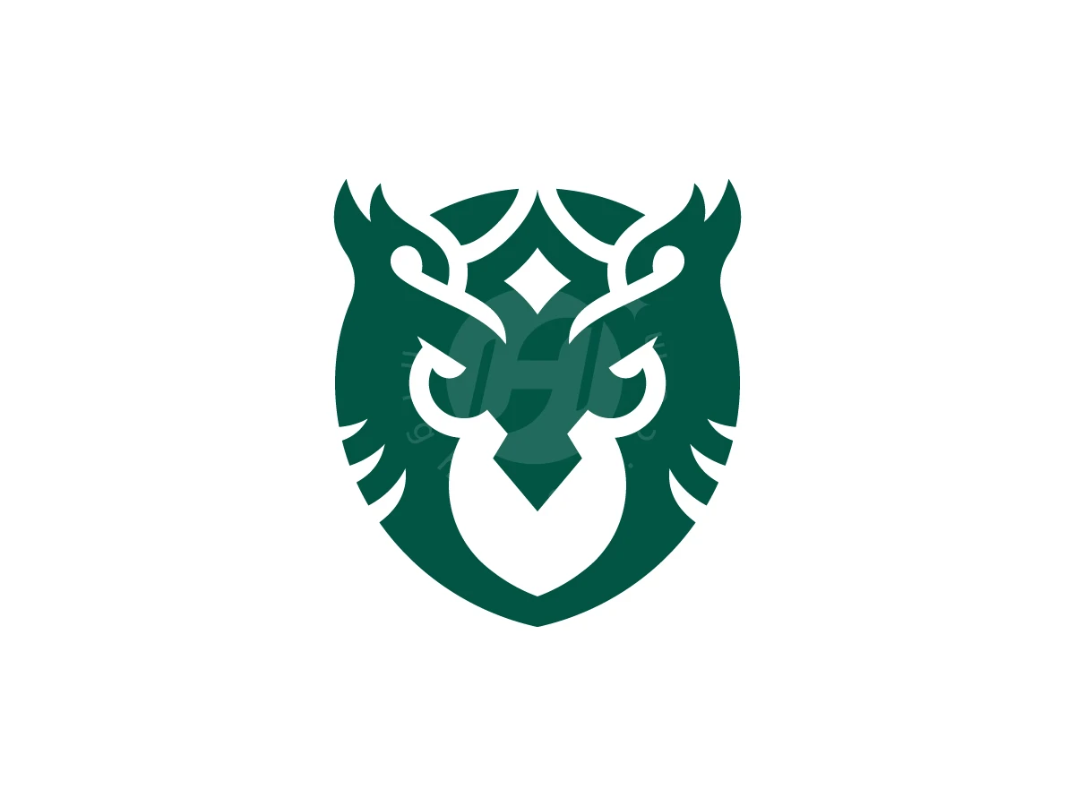 Angry Cute Crowned Owl Logo - Animal Logo design by Pamungkas Ctv for sale on Highlogo
