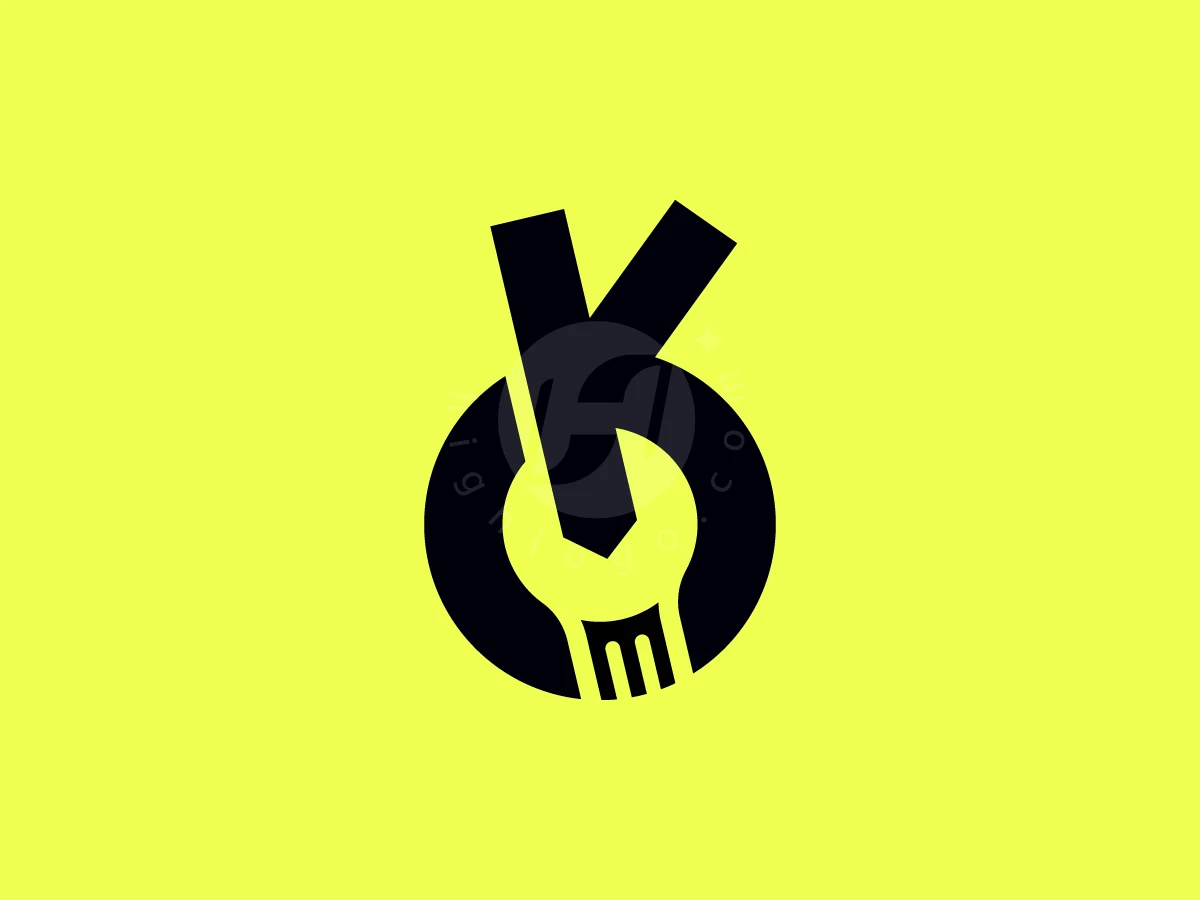 K Or OK Letter Wrench Logo - Logo Logo design by Pamungkas Ctv for sale on Highlogo