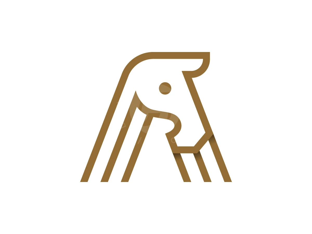 Modern Horse A Letter Logo - Animal Logo design by Pamungkas Ctv for sale on Highlogo