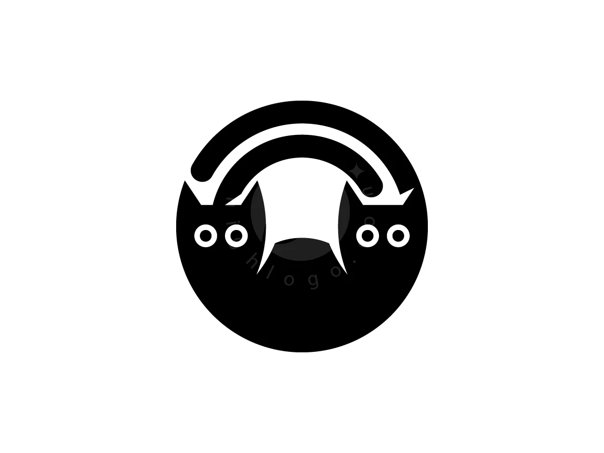 Modern Twin Cats Silhouette Logo - Animal Logo design by Pamungkas Ctv for sale on Highlogo