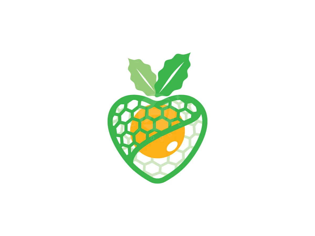 Stylized Golden Berry Logo - Food Logo design by agniwara for sale on Highlogo
